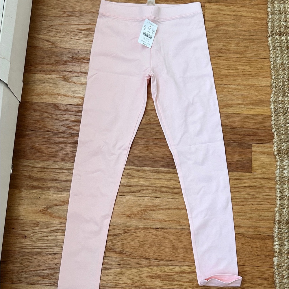 Jcrew- Crewcuts Light Pink Kids Leggings